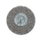 Forney Command PRO Wire Wheel, Crimped, 3 in x .014 in x 1/4 in Shank, Bulk 72254 - alternate 2